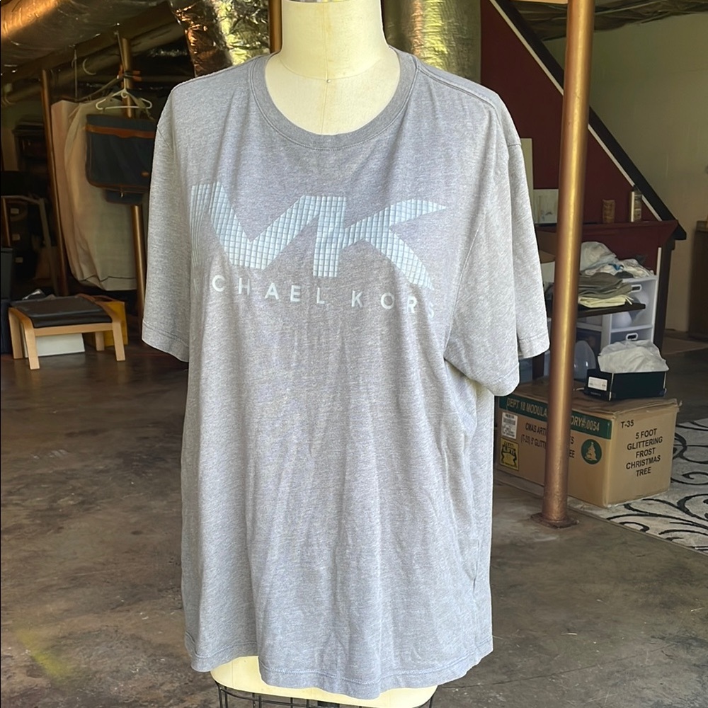 Michael Kors Gray Short Sleeve Tee